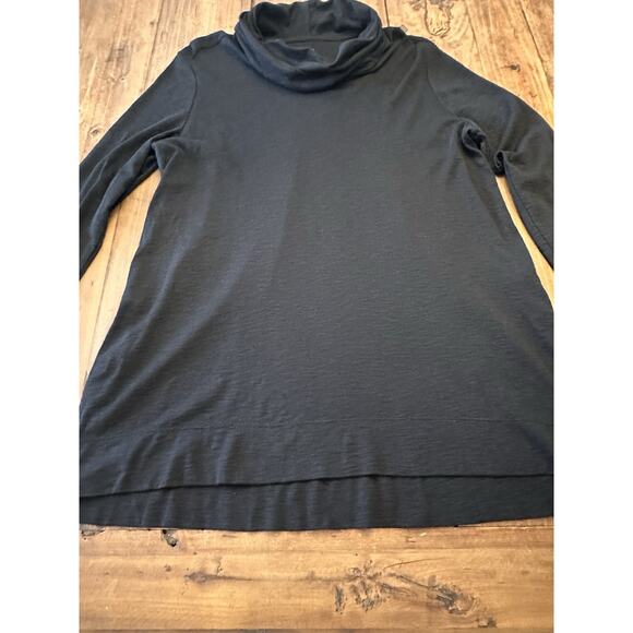 J Jill Tunic Size Large 100% Pima Cotton Cowl Neck Pullover Top Blouse Shirt - Picture 6 of 14